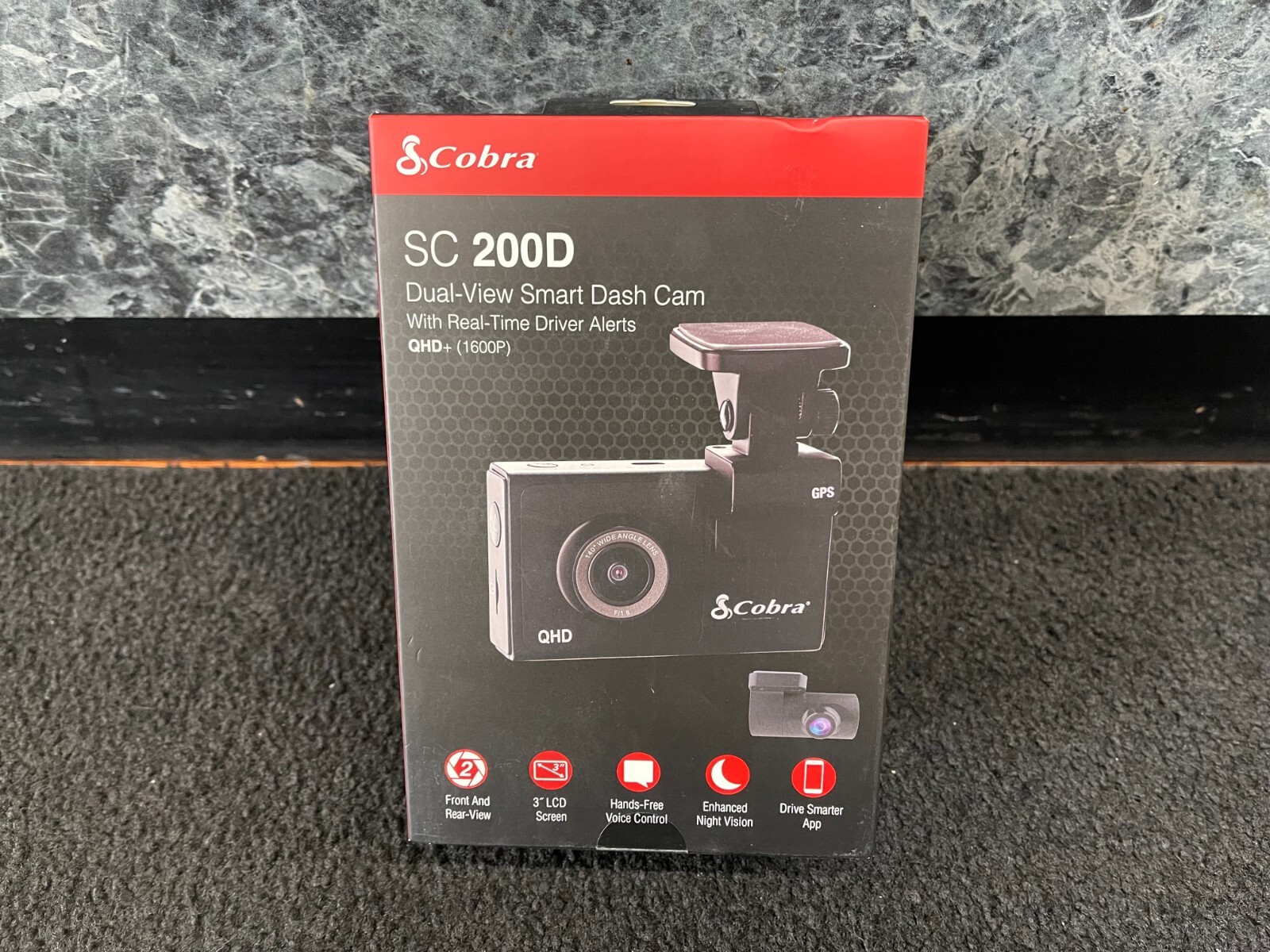 NEW! Cobra SC200D Dual View Smart Dash CamのeBay公認海外通販｜セカイモン