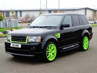 2009 RANGE ROVER SPORT FANTOM SE TDV6 2.7 AUTO DIESEL RARE CAR GREEN FANTOM TRIM