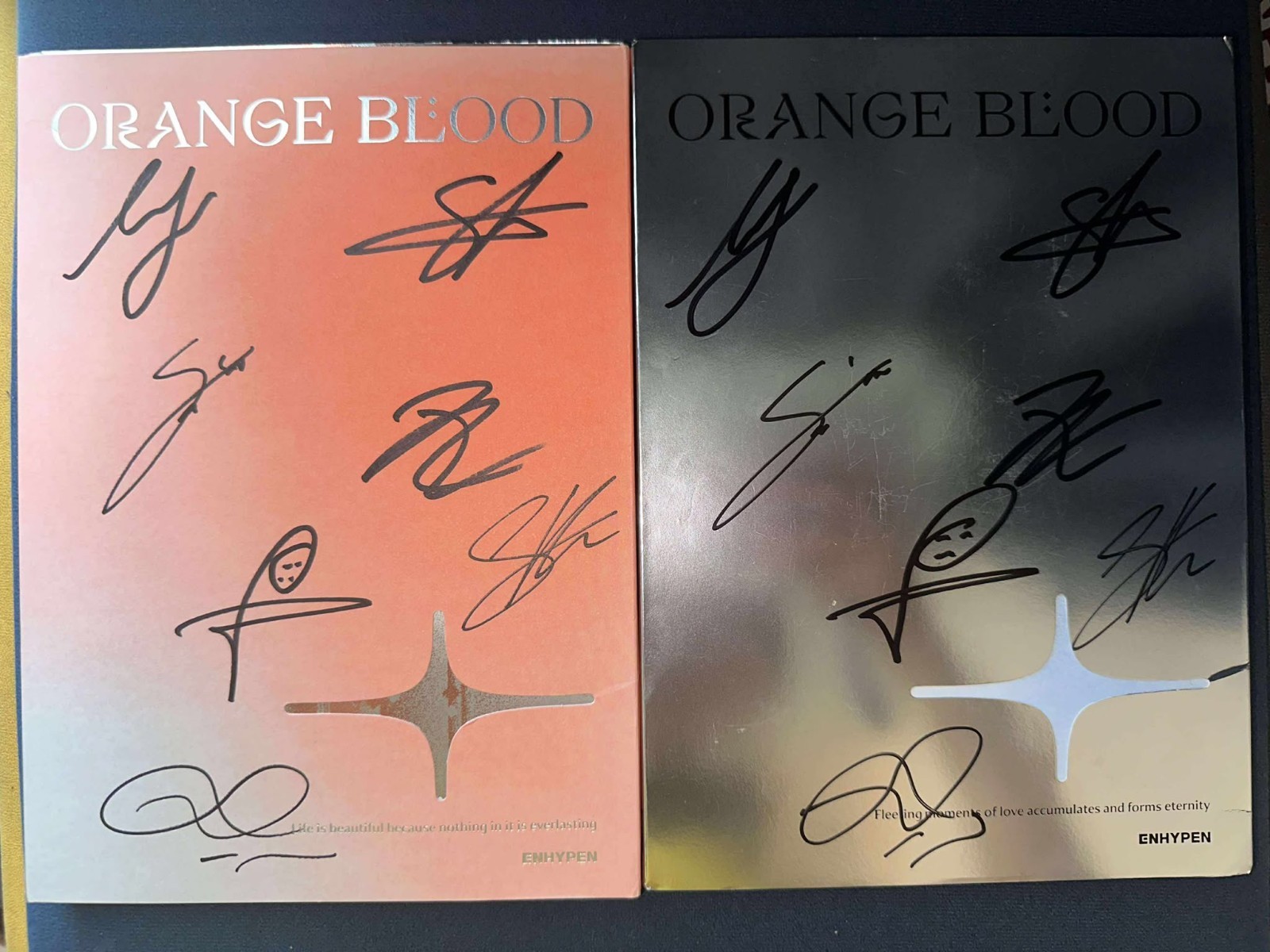 ENHYPEN KROSS 2024 orangeblood サイン入りアルバム ENHYPEN KROSS 2024 orangeblood サイン入りアルバム jp.ktown4u
