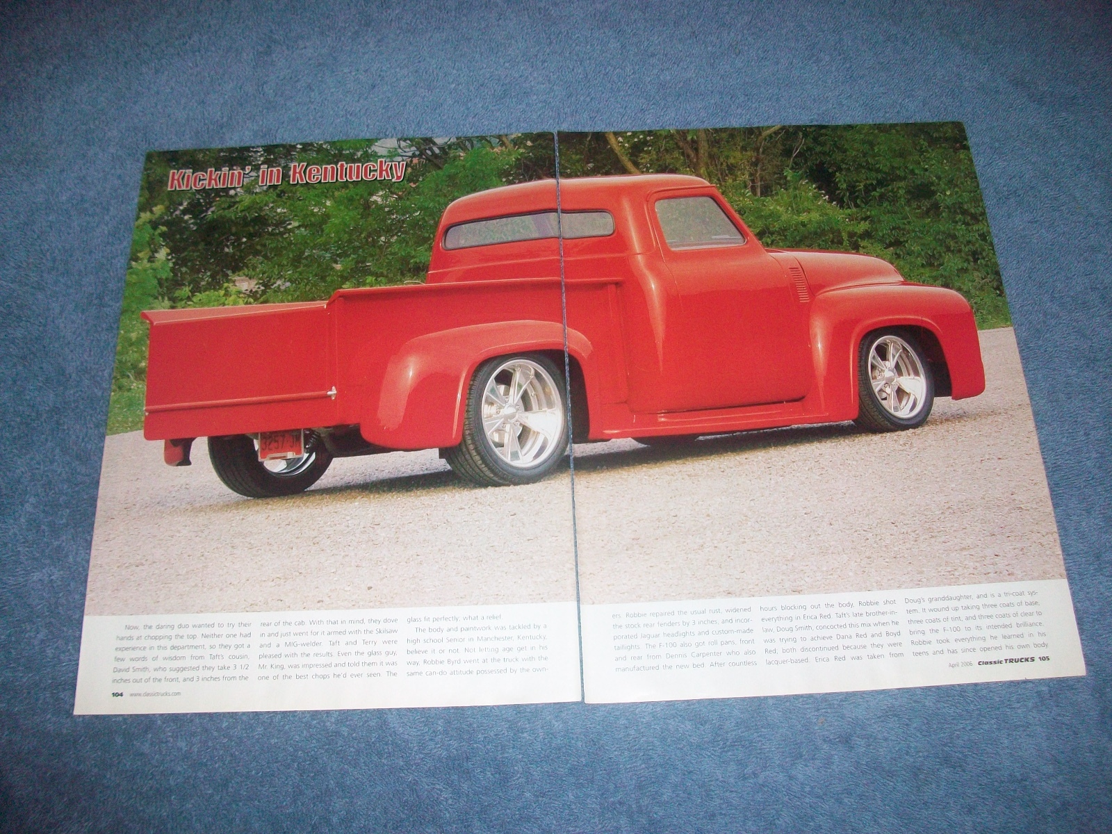 1953 Ford F-100 Chopped Top Custom Article 1953 Ford F-100 Chopped Top Custom Article