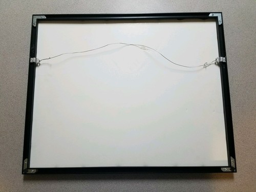 Rare LORD OF THE RINGS Framed Foil Poster 