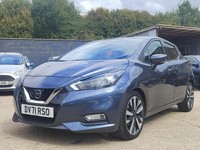 2021 Nissan Micra 1.0 IG-T 92 Tekna 5dr HATCHBACK Petrol Manual