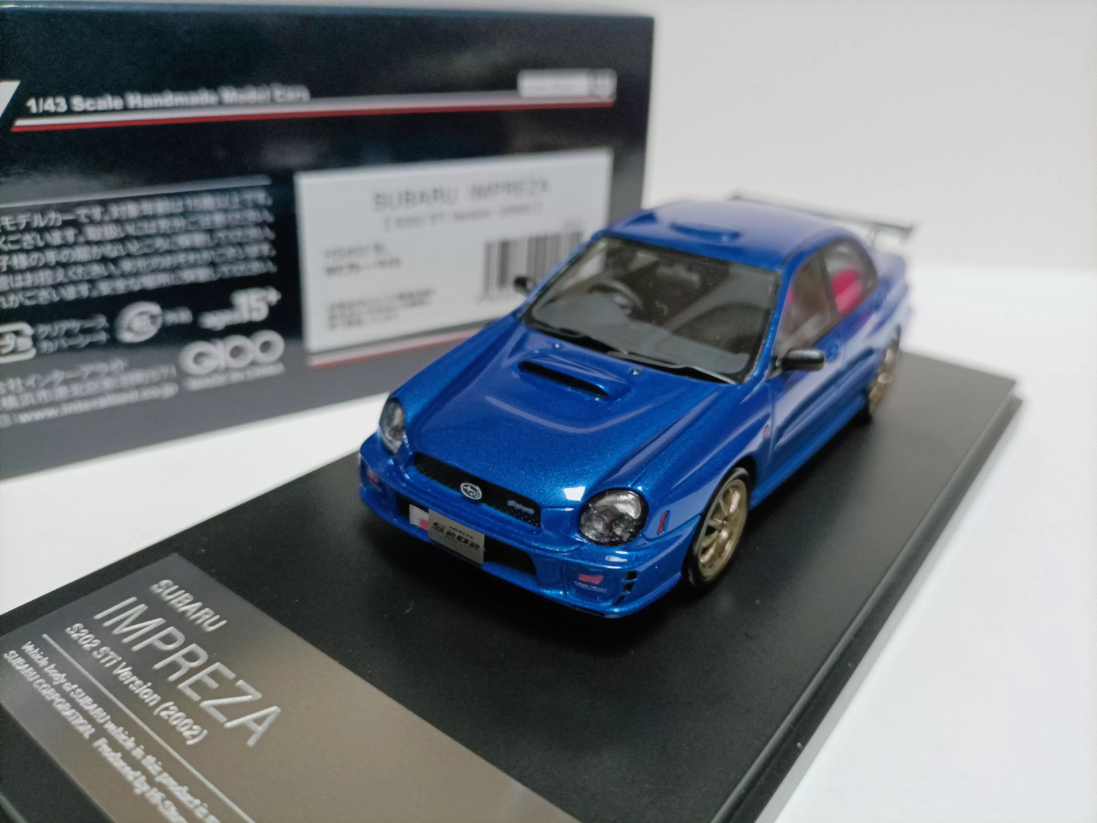 スバル - 1/43 Hi-Story スバル インプレッサ (GDB) S202 STI Hi Story 1/43 Subaru S202 STi 2002 | eBay