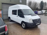 2012 Ford Transit High Roof Van TDCi 100ps Euro 5 High Top Diesel Manual