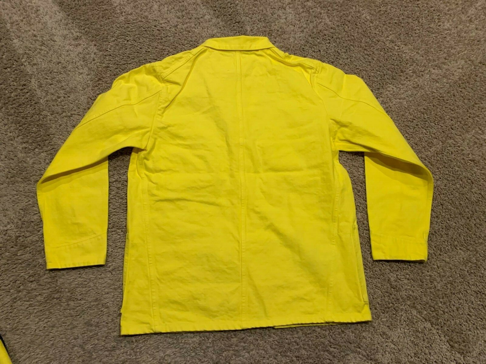 Pre-owned Levi's Made & Crafted X Poggy Sack Coat Made In Japan Men's Large Rt$348 B13 In Yellow