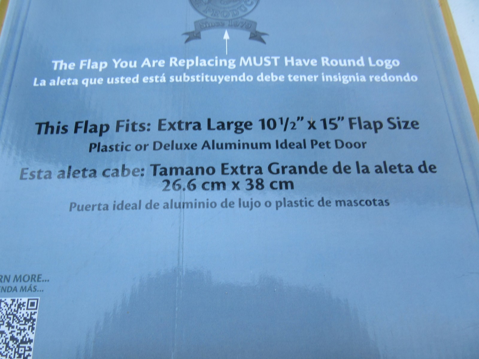 XL REPLACEMENT FLAP Ideal 