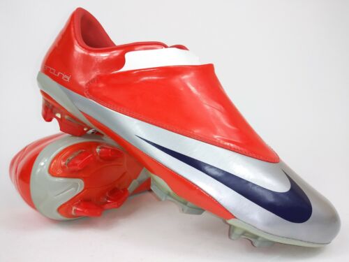nike mercurial red and silver