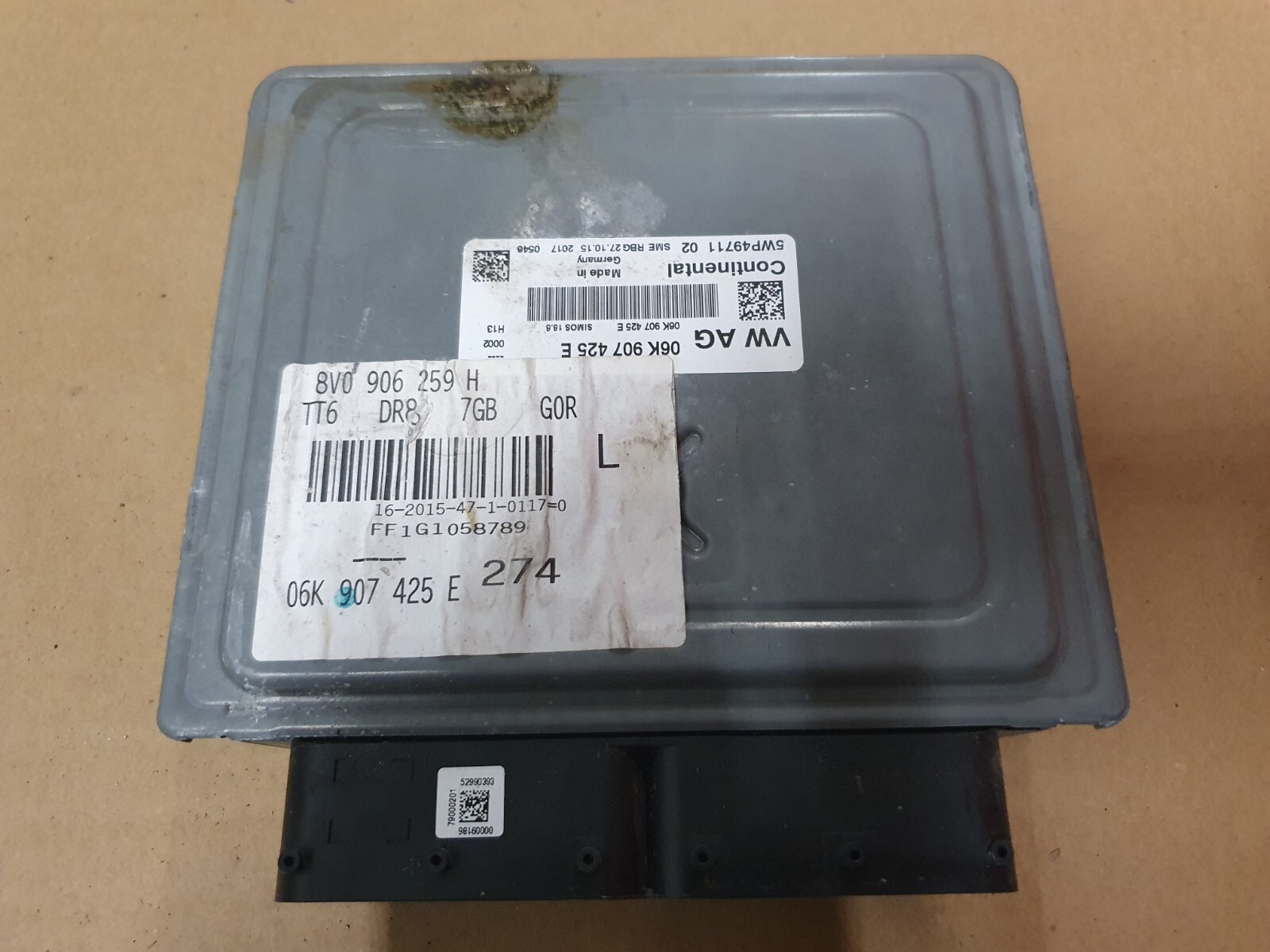 AUDI S3 8V 2013-2016 215kw CYF ENGINE ECU CONTROL MODULE