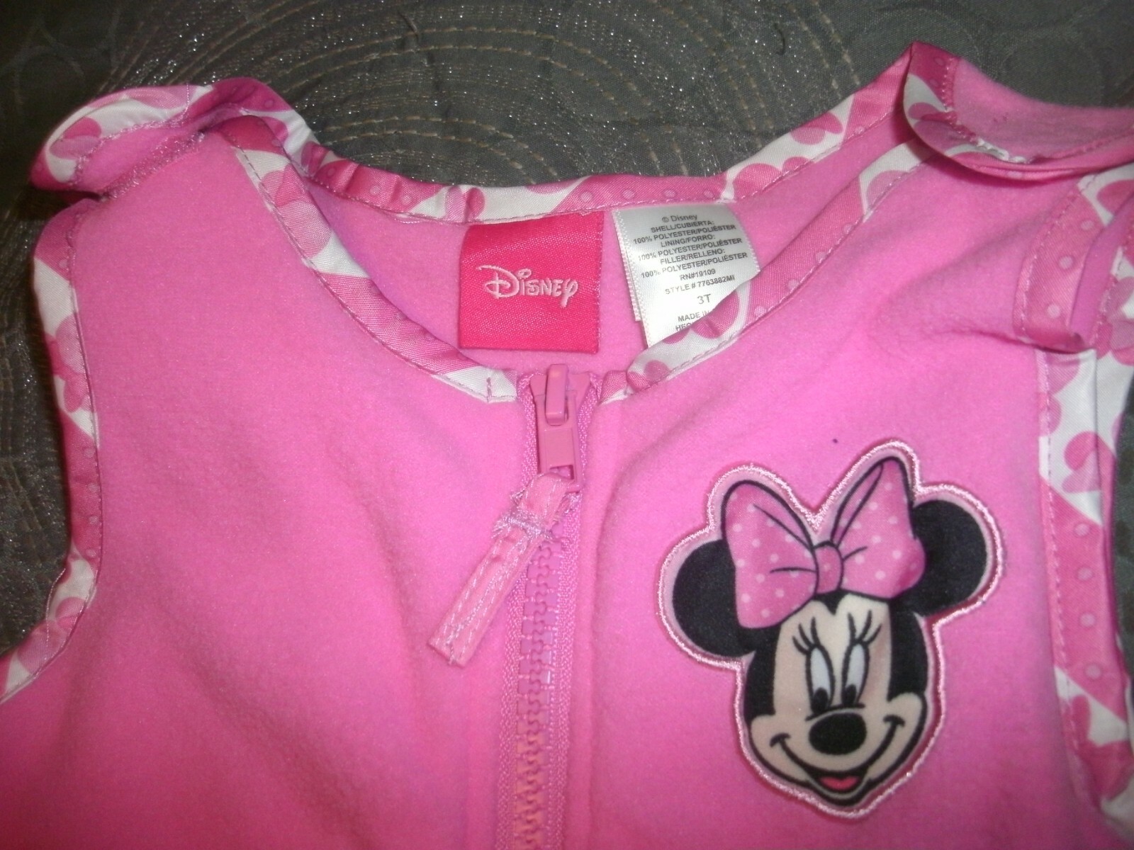 Girls Disney Junior Minnie Mouse Snow Pants Overall Size 3T  $29.99 Tag  (B206)