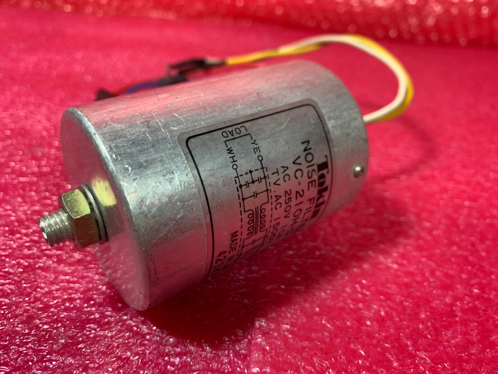 TOKIN NOISE FILTER VC-21 OH-D AC 250V 10A | eBay