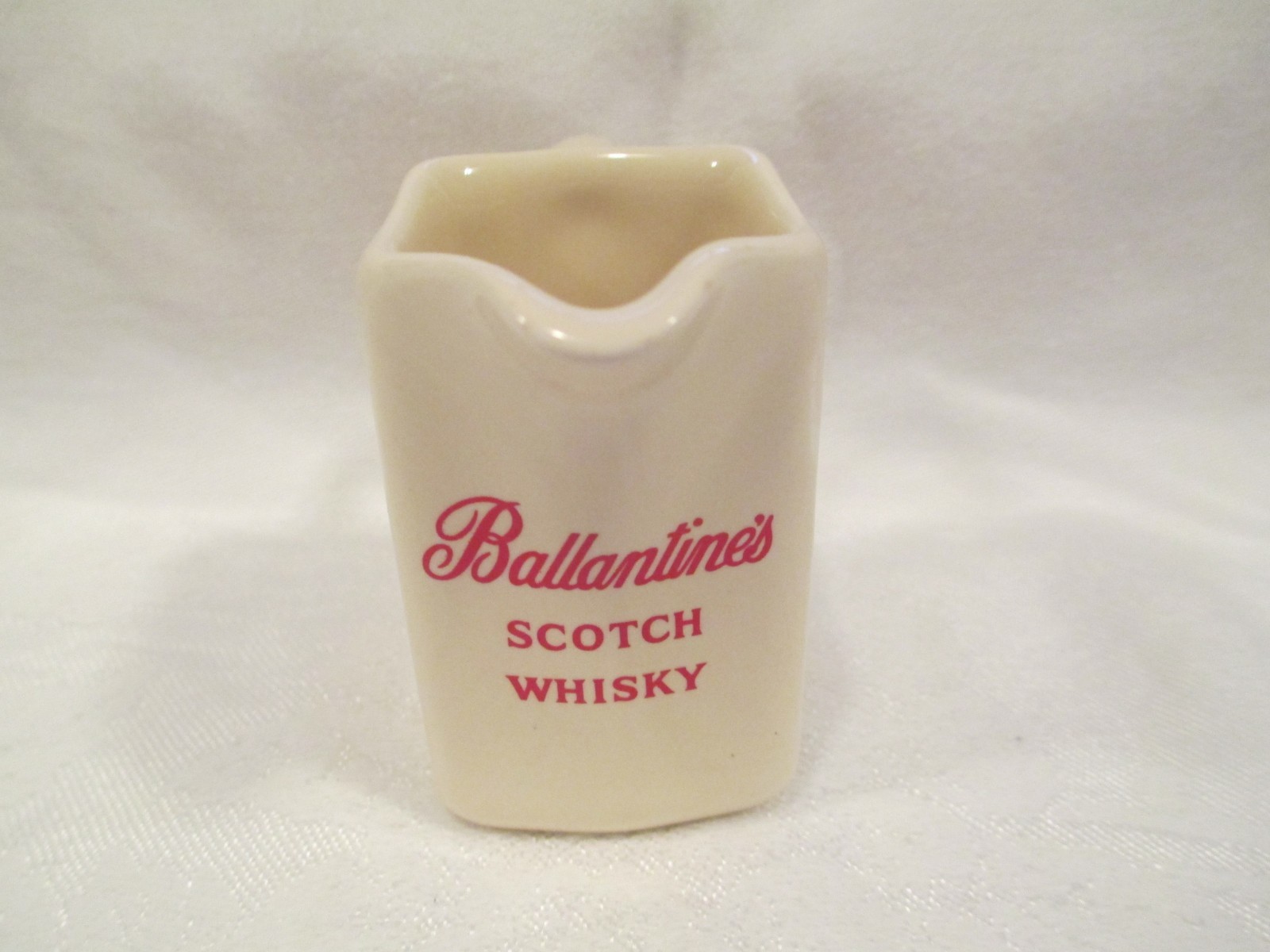 MINIATURE BALLANTINE'S SCOTCH WHISKY WATER JUG PITCHER