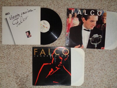 Falco Vienna Calling Metternich Arrival Junge Roemer Falco 3 LP LOT #3