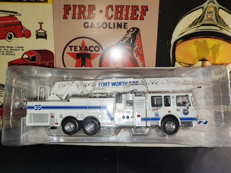 Camion Us Fire Smeal-Spartan 105 Rm 2015 1/43 Ixo, Hachette