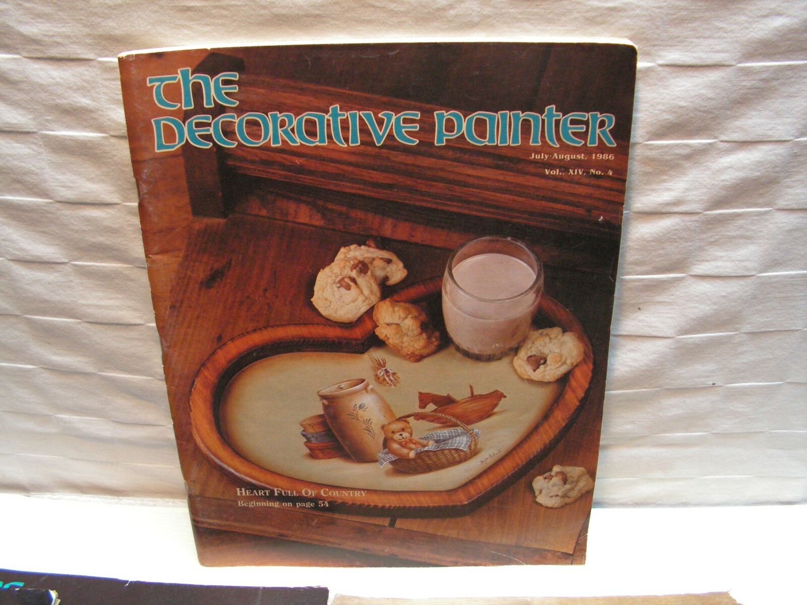 The DECORATIVE PAINTER Lot of 5 - 1987-1985 See Pictures For issue Details.