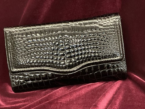 Vintage Vero Cocco Bidente Crocodile Handbag - Clutch or Crossbody Style