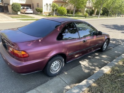 Owner 1994 Honda Civic Coupe Purple FWD Automatic DX