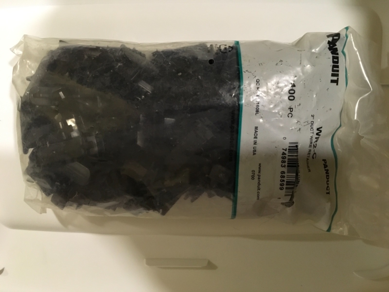 LOT OF 100 PANDUIT WR2-C 2