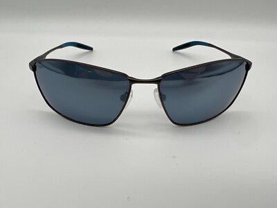 NEW Costa Del Mar TURRET Polarized Sunglasses Dark Gunmetal / Gray Silver 580P