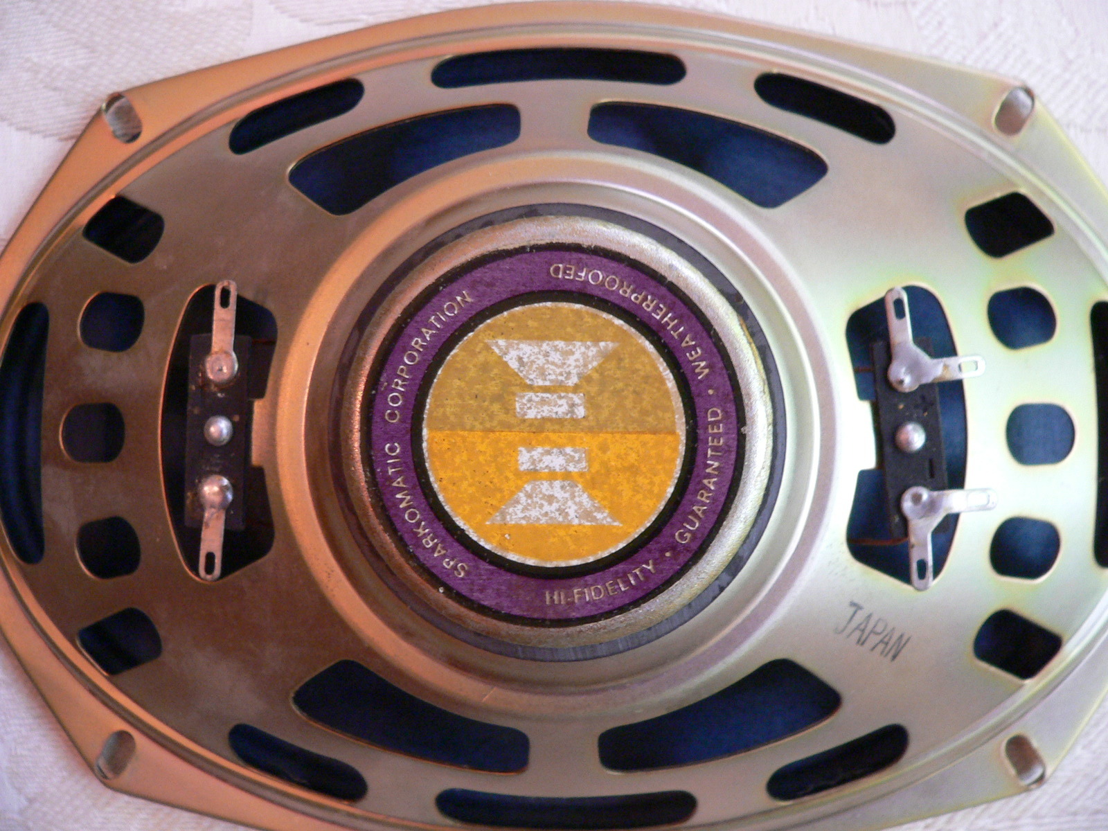 Vintage Hi-Fidelity Sparkomatic Speaker 6