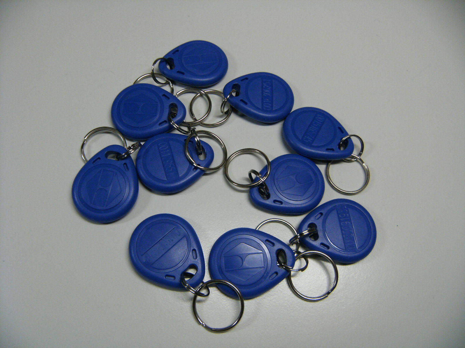 RFID Biometric Fingerprint Scan Scanner Door Entry Gate Access Control 10 Keyfob