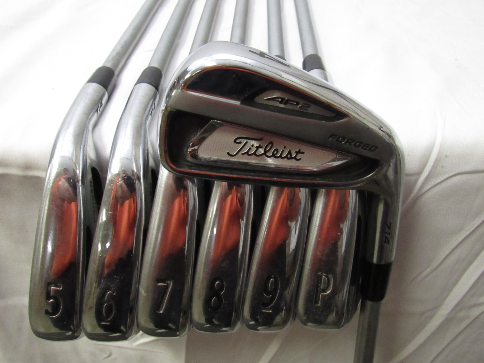 Titleist タイトリスト AP2 714 アイアンセット KBS TOUR Titleist AP2 714 Forged Iron Set 5-PW KBS Tour 90 Stiff Flex