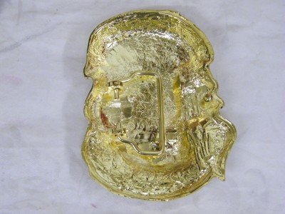 Rhinestone Jesus Belt Buckle