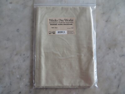 10% Off Weeks Dye Works Hand Over Dyed Weaver's Cloth - Beige 1106