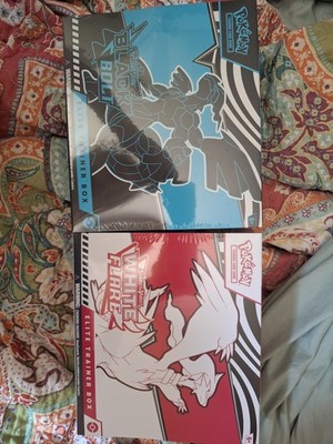 White Flare & Black Boltエリートトレーナーボックスセット Black Bolt/White Flare Elite Trainer Box Pokémon Trading