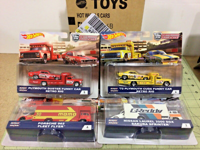 Hot Wheels Car Culture Team Transport B Case Snake Mongoose fresh opened