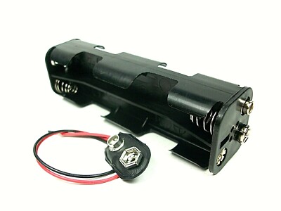 Battery Holder 8 X AA, Long, Snap - New! B20-B