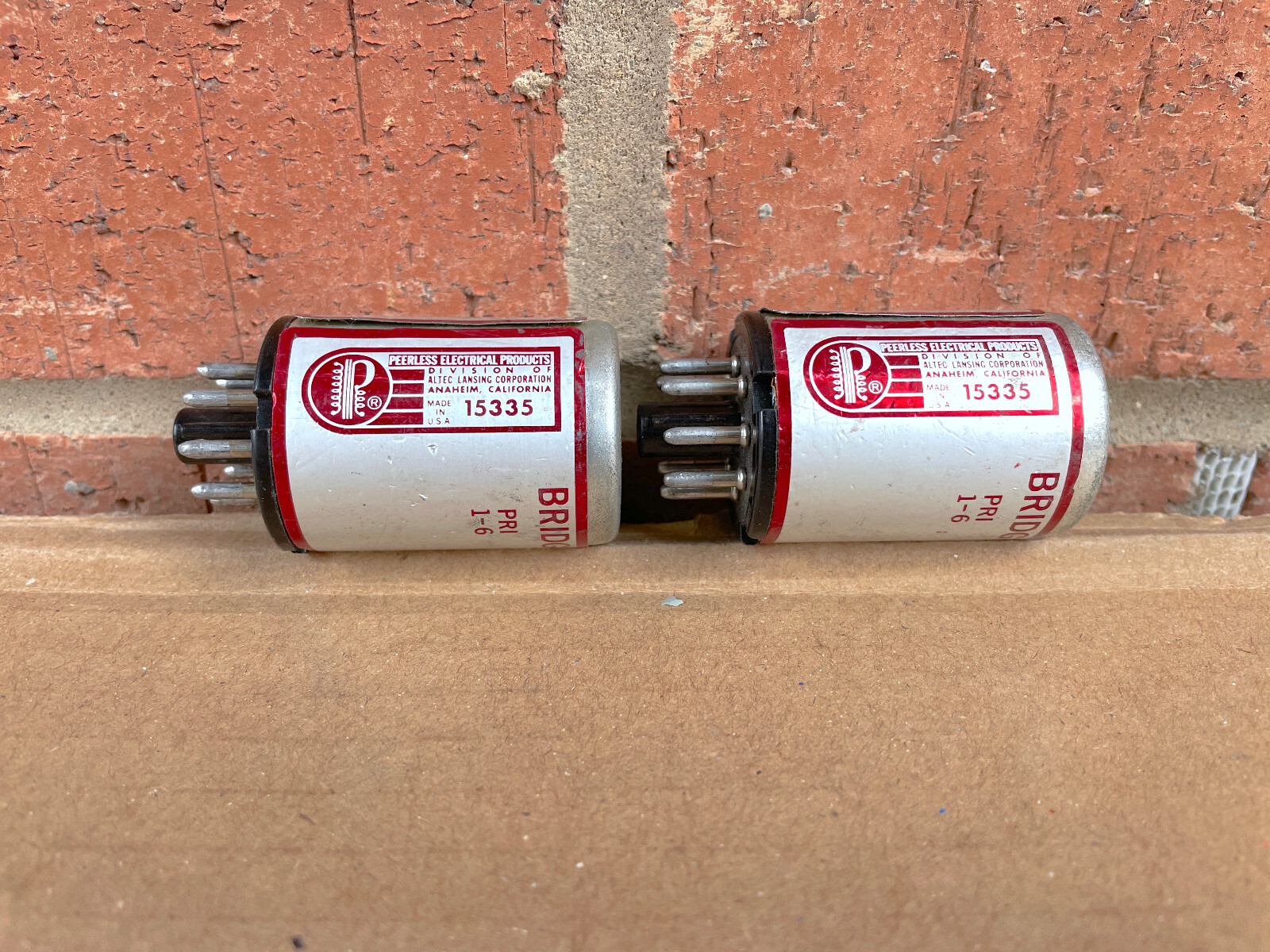 Altec Octal Bridging Transformer Peerless 15335 Vintage Rare | eBay