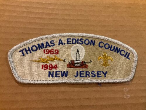 Thomas A. Edison Council CSP S5 25th Anniversary 1969-1994 older issue SALE!!!
