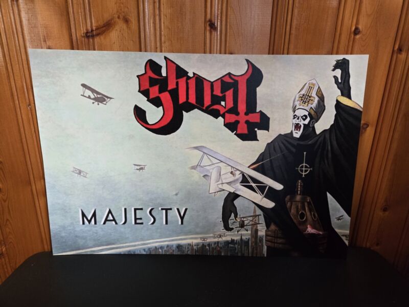Ghost Poster Majesty Impera Opus Emonymous Popestar Meliora Prequelle