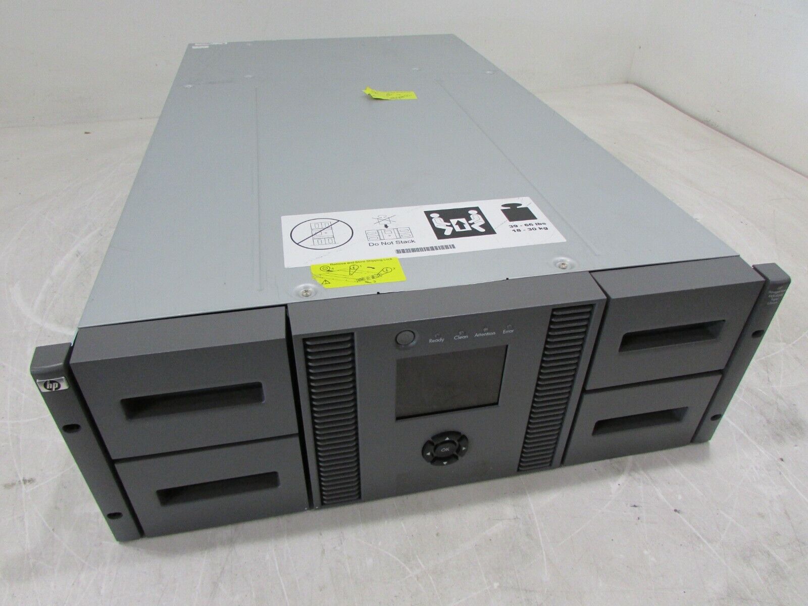 HP StorageWorks MSL4048 0 Drive Tape Library LVLDC-0501 | eBay HP StorageWorks MSL4048 0 Drive Tape Library LVLDC-0501 | eBay