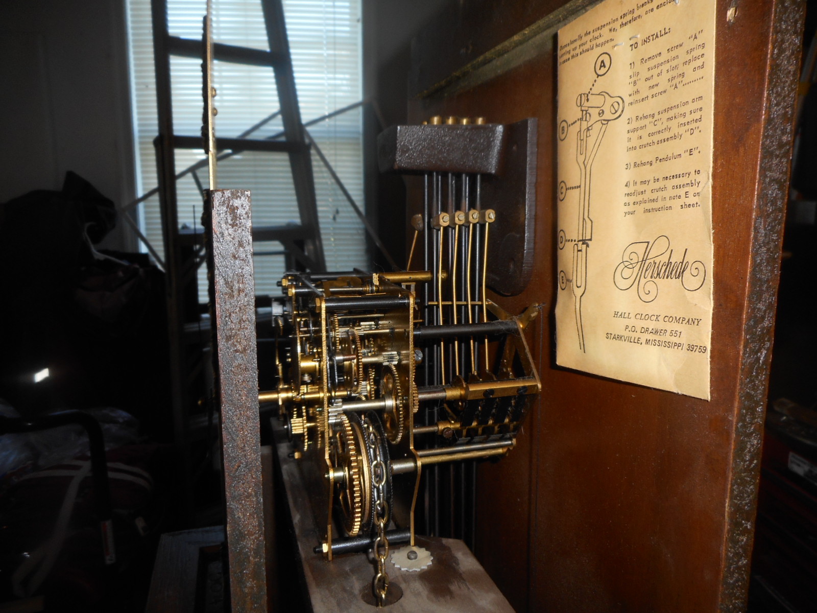 Herschede grandmother clock