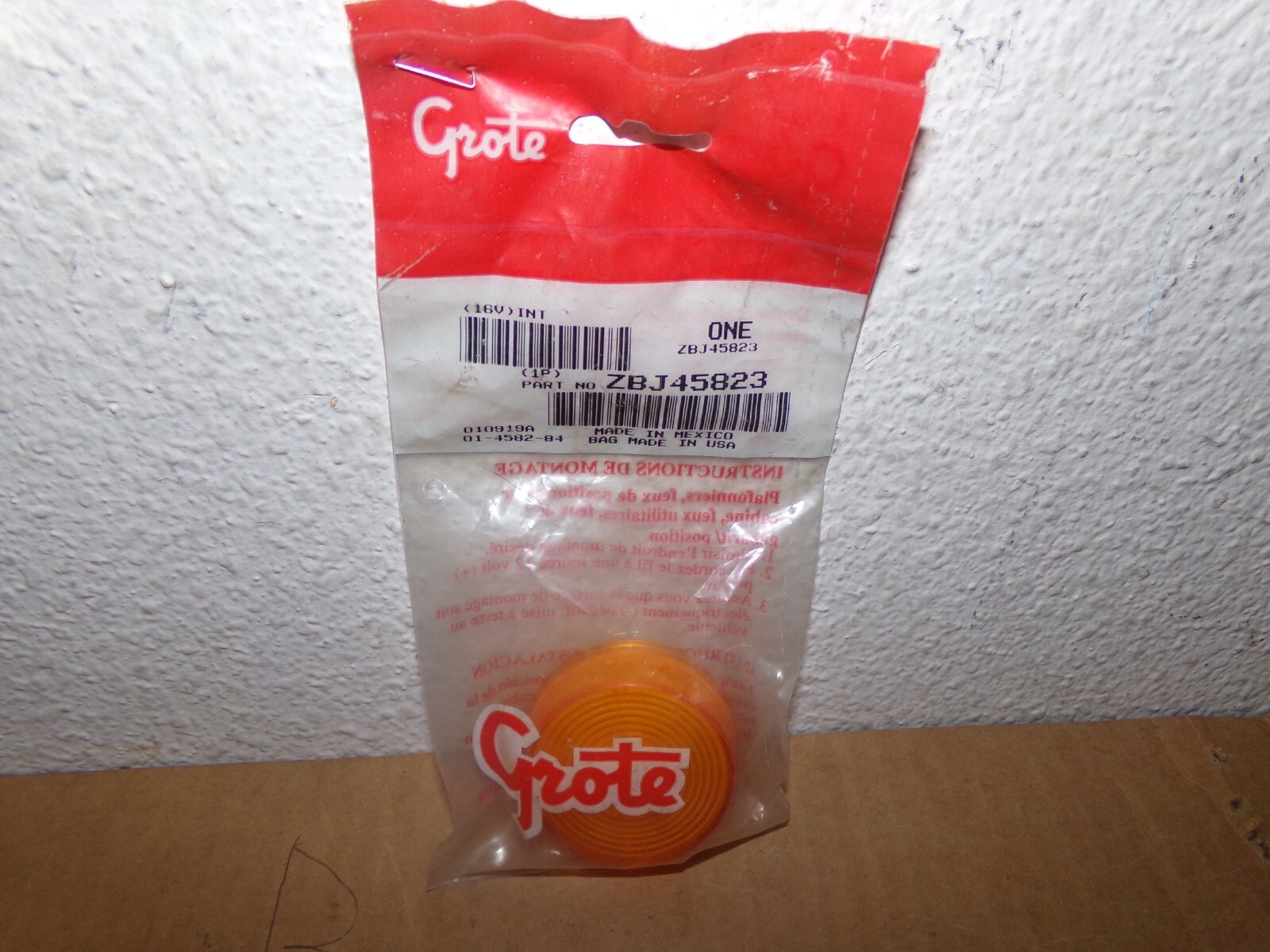 Grote 45823 AMBER 2