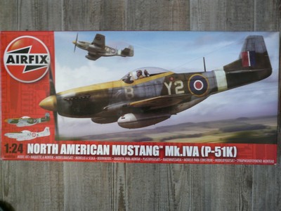 Maquette avion 1/24 AIRFIX North American Mustang Mk.IV P-51K Ref 14003A