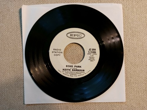 KEITH BARBOUR Echo Park EPIC 5-10486 PROMO 45rpm | eBay