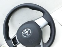 Toyota Yaris XP13 10-14 Lenkrad Airbaglenkrad Toyota Yaris XP13 10-14 18.04.2013 45019-0D420 04006-7230D gebraucht Vorschau 4