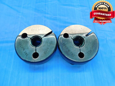 3/8 18 NPSM PIPE THREAD RING GAGE .375 GO NO GO P.D.'S = .6256 & .6211 NPSM-2A