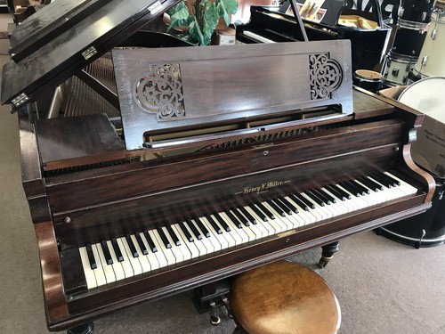Henry F Miller Grand Piano 6’7” Mahogany