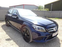 2020 70 REG MERCEDES C CLASS C300 SPORT DIESEL ELECTRIC AUTO DAMAGED SALVAGE