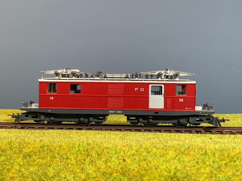 Bemo 1261221 Fo Hge 4/4 I 36 Zahnradlok, H0m Dcc Ready