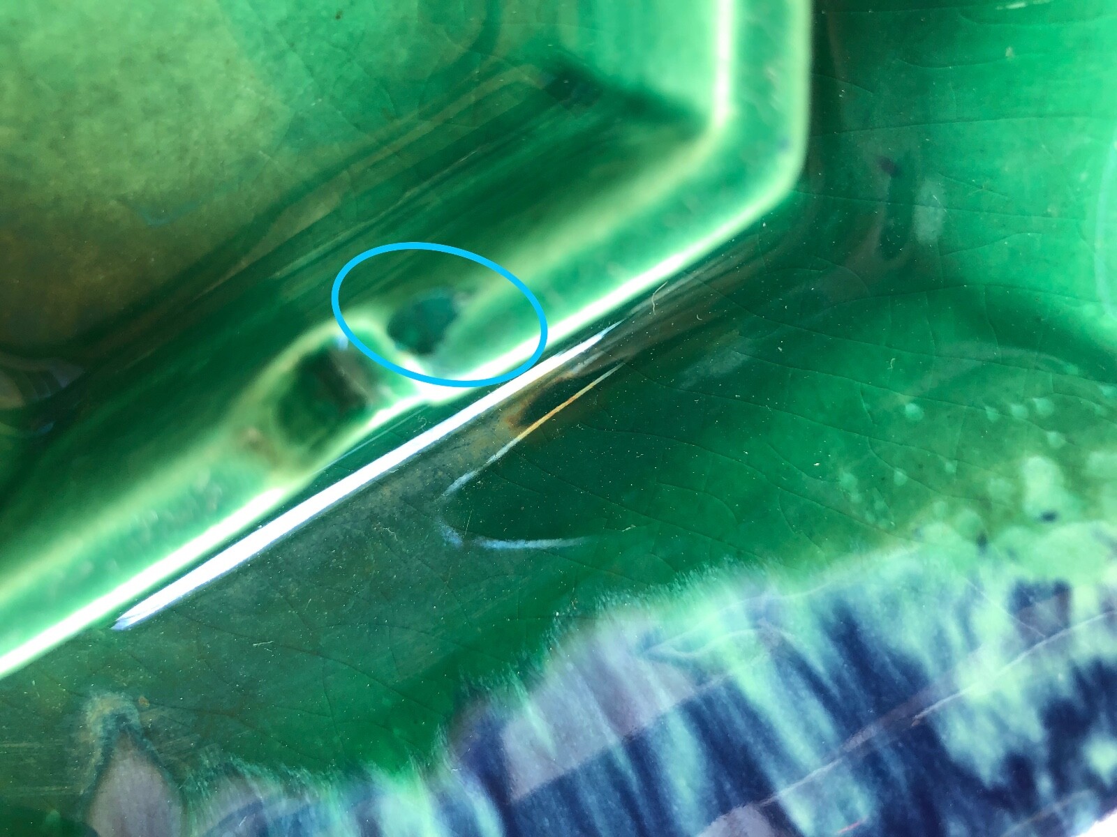 1960s Haeger Octagon Vtg Glazed Ashtray 8