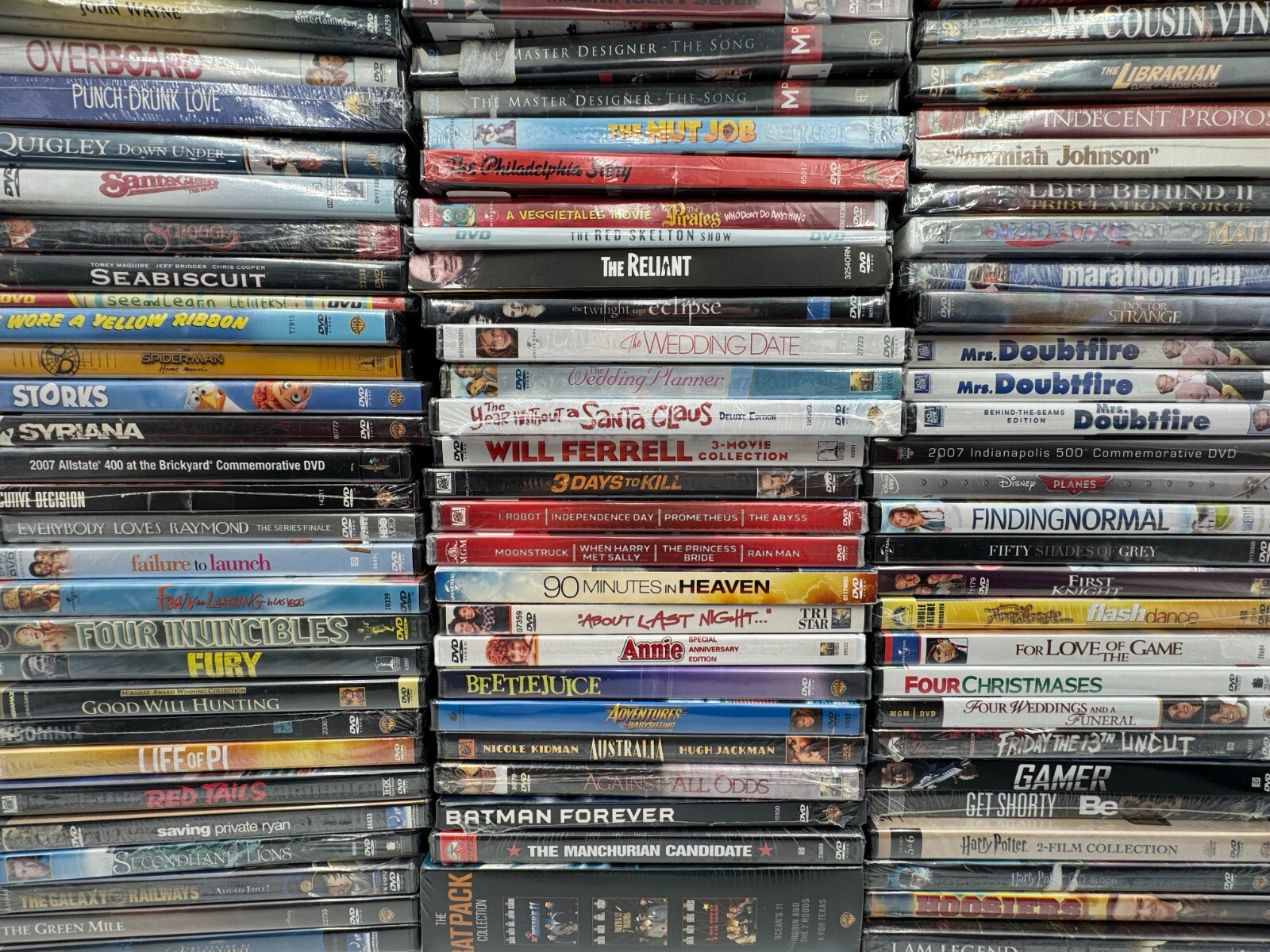 New DVD Movies-190+ To Pick From-Updated Often-Buy 2, Get 1