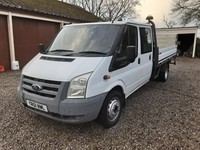 2011 Ford Transit Drop Side double Cab LWB TDCi 100ps cDPF [DRW] CHASSIS CAB Die