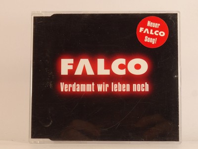 FALCO VERDAMMT WIR LEBEN NOCH (J56) 3 Track CD Single Picture Sleeve BMG
