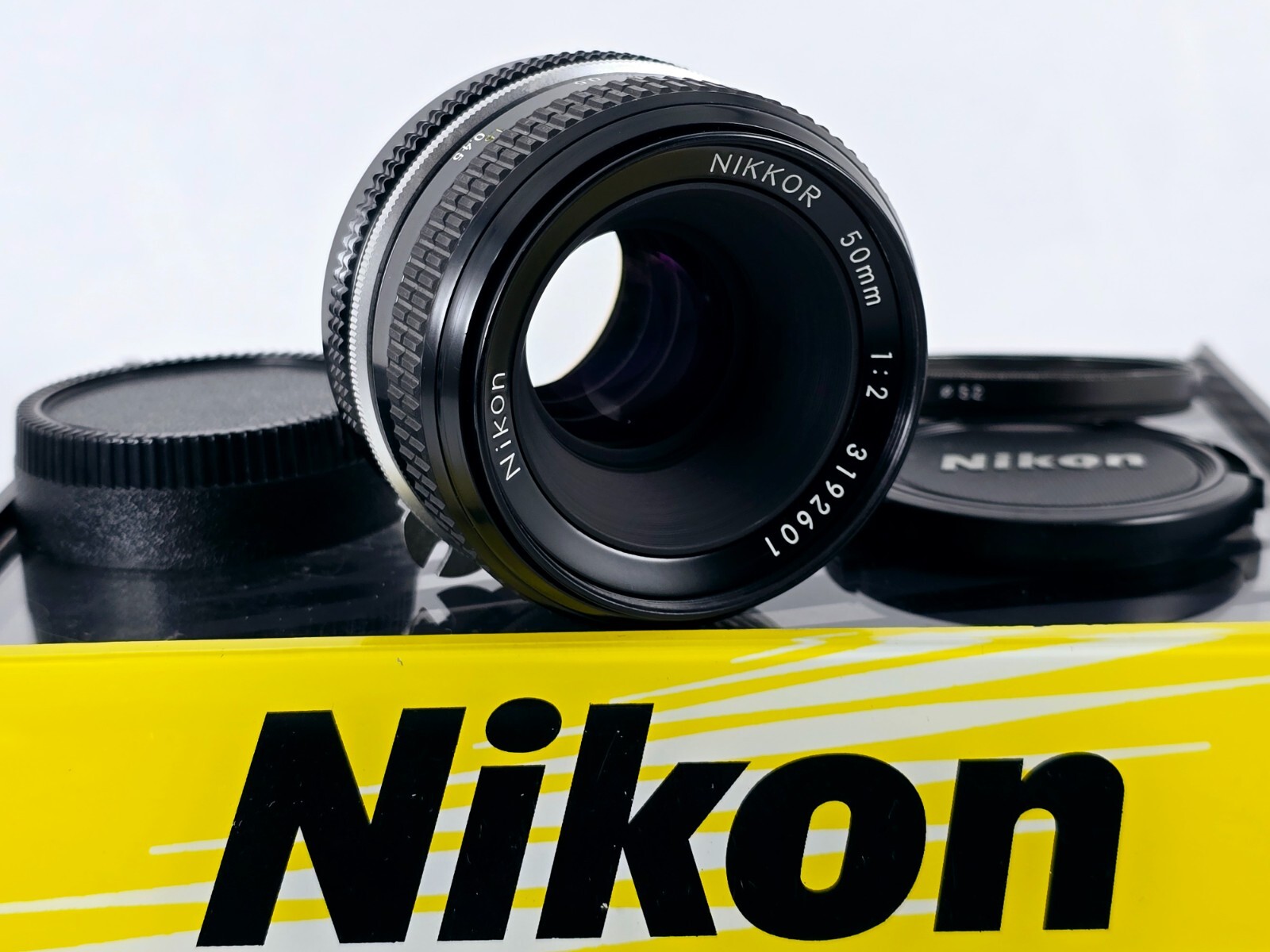 ⭐*️様 AI Nikkor 50mm f/2 Nikon Nikkor 50mm f/2 non Ai MF Lens From JAPAN [Exc+++