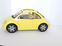 barbie yellow car