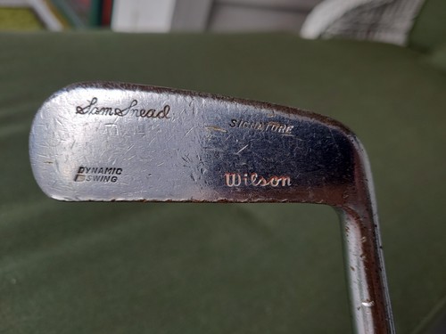 Wilson Sam Snead Dynamic Swing Signature Putter Golf Club Greenbrier Hotel Pro